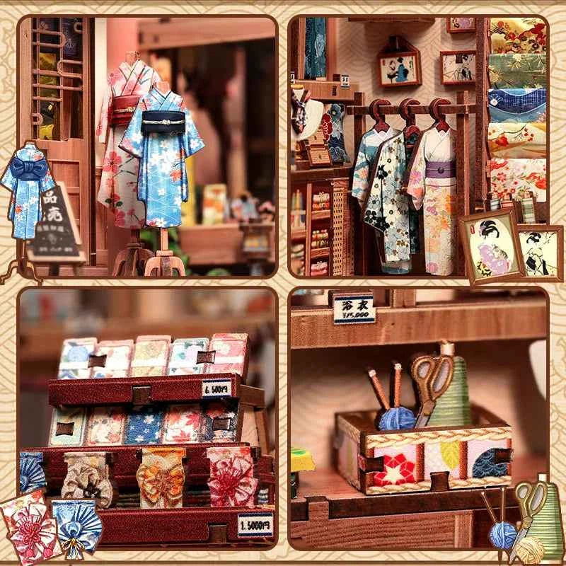 Gion Kimono Book Nook
