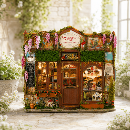 Fairy-Tale Wonderhouse DIY Book Nook Kit