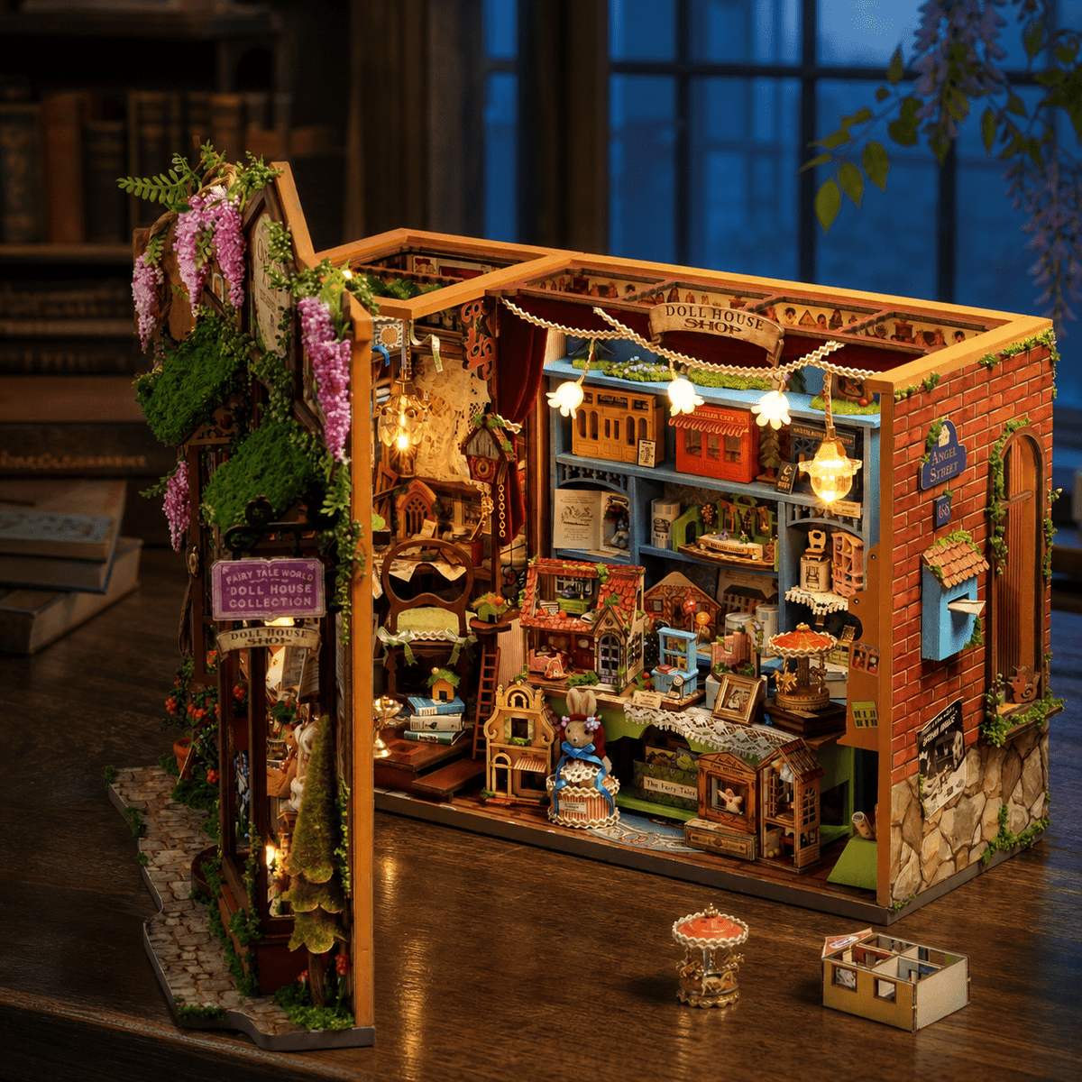 Fairy-Tale Wonderhouse DIY Book Nook Kit