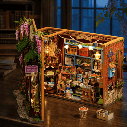 Fairy-Tale Wonderhouse DIY Book Nook Kit