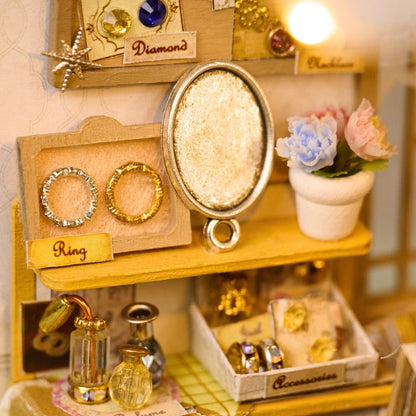 HiNooki Vitrine's Tale DIY Book Nook Kit